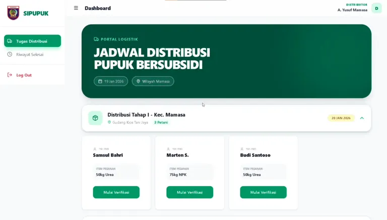 Fertilizer Distribution Information System